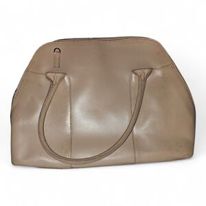 Furla Beige Leather Shoulder Bag